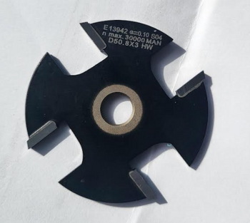 50mm x 3mm on spindle/shank 8mm Sawblade TCT 