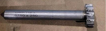 22mm x 82.55mm x 6.35mm x 9.525mm “T” slot cutter  Carbide (.875'' x 3.25'' x .25'' x .375'')