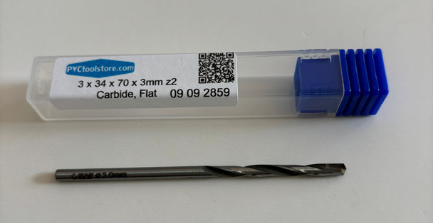 3mm x 34mm x 70mm x 3mm  z2 Carbide