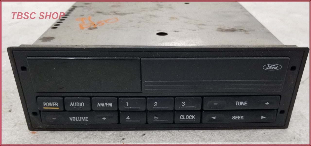 1994 95 96 1997 Ford Club Wagon Taurus E150 AM FM Radio F4UF-19B131-AB