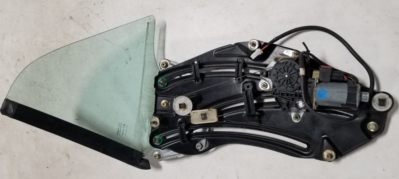 1997 to 2003 Jaguar XK8 XKR Rear Window Regulator Motor Glass RH