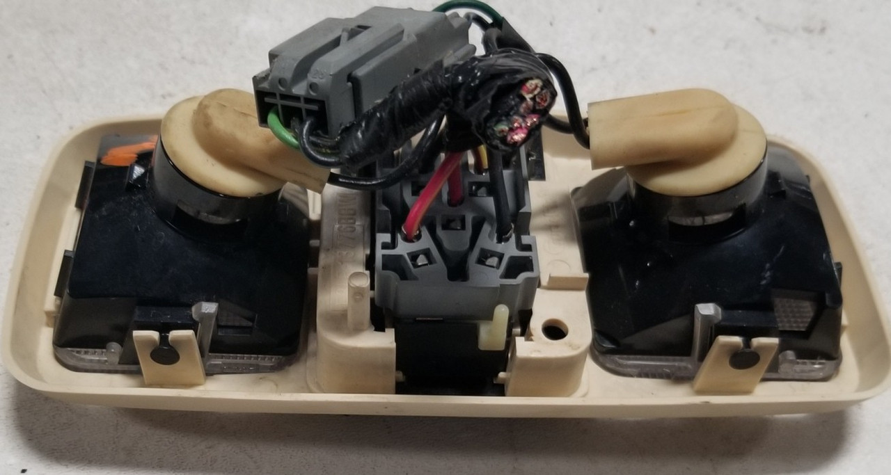 1993 to 1998 Lincoln Mark VIII Sunroof Switch Light Assembly Ivory