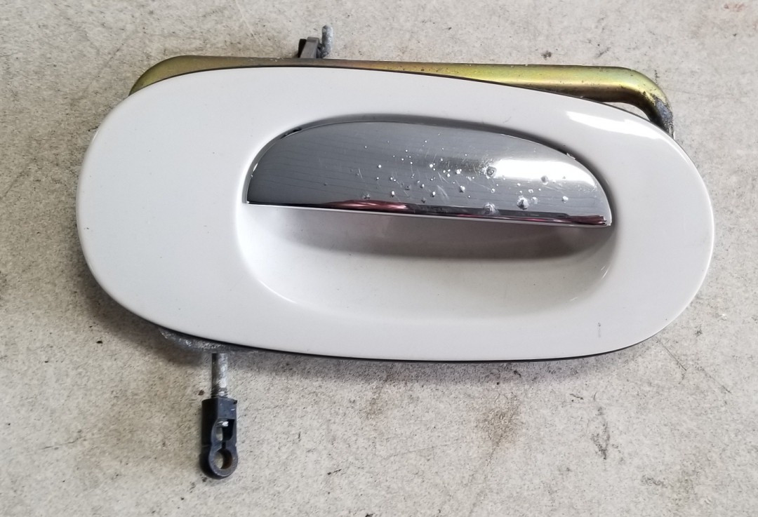 04-09 Jaguar XJ8 XJR VDP X350 X358 Rear Left Side Interior Door Handle Trim OEM