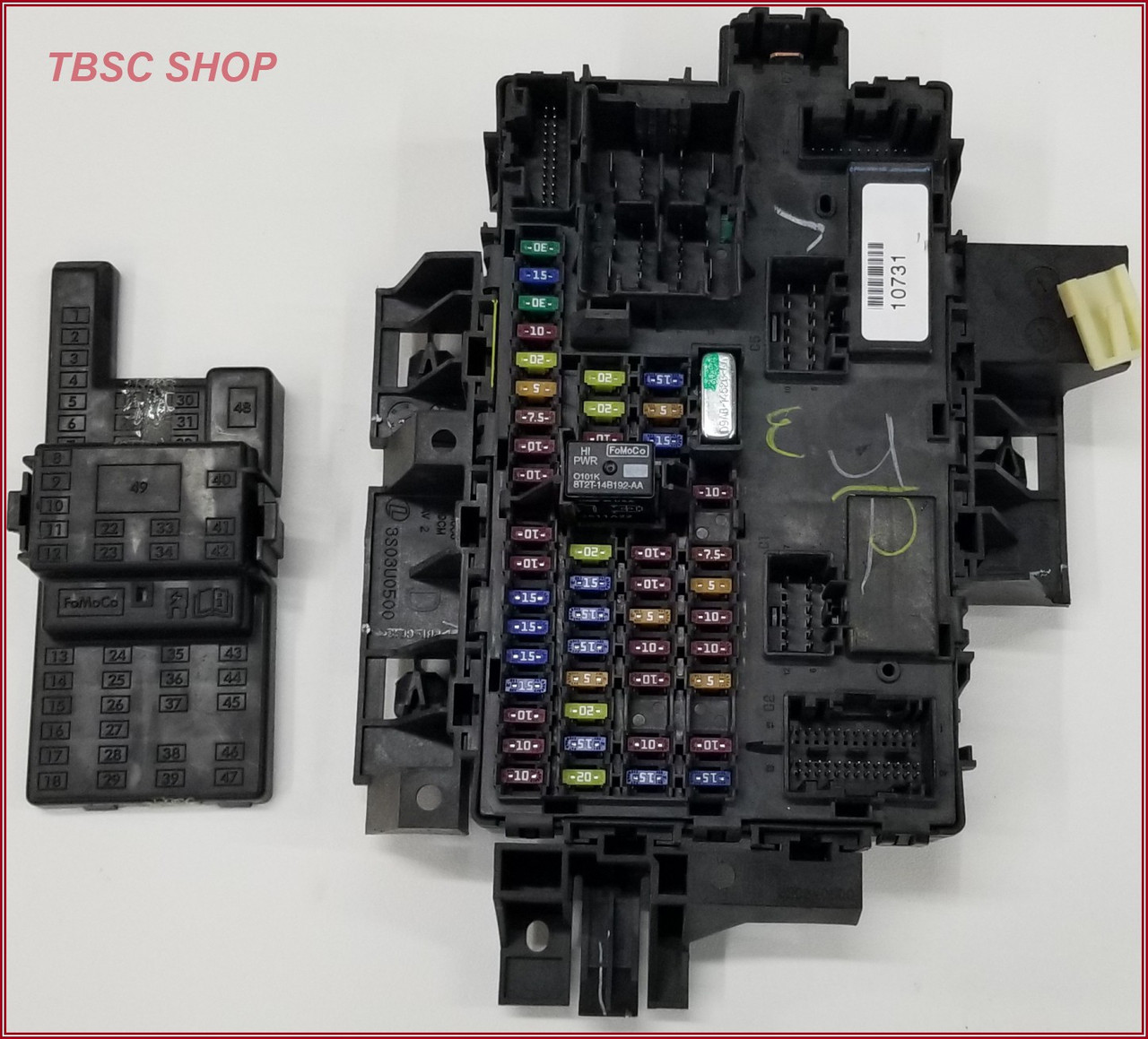 2011 Ford Explorer Interior Cabin Fuse Box Relay Junction Panel