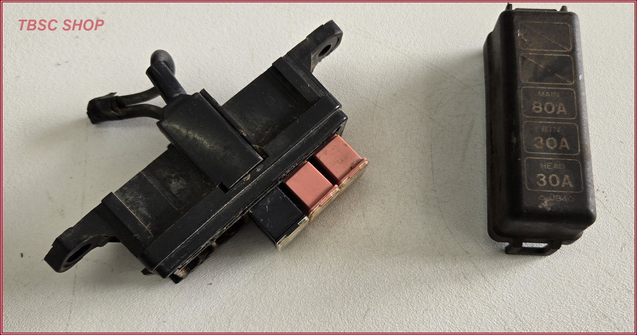 1986 to 1993 MAZDA B2000 B2200 B2600i EFI MAIN FUSE BOX 80 AMP 30