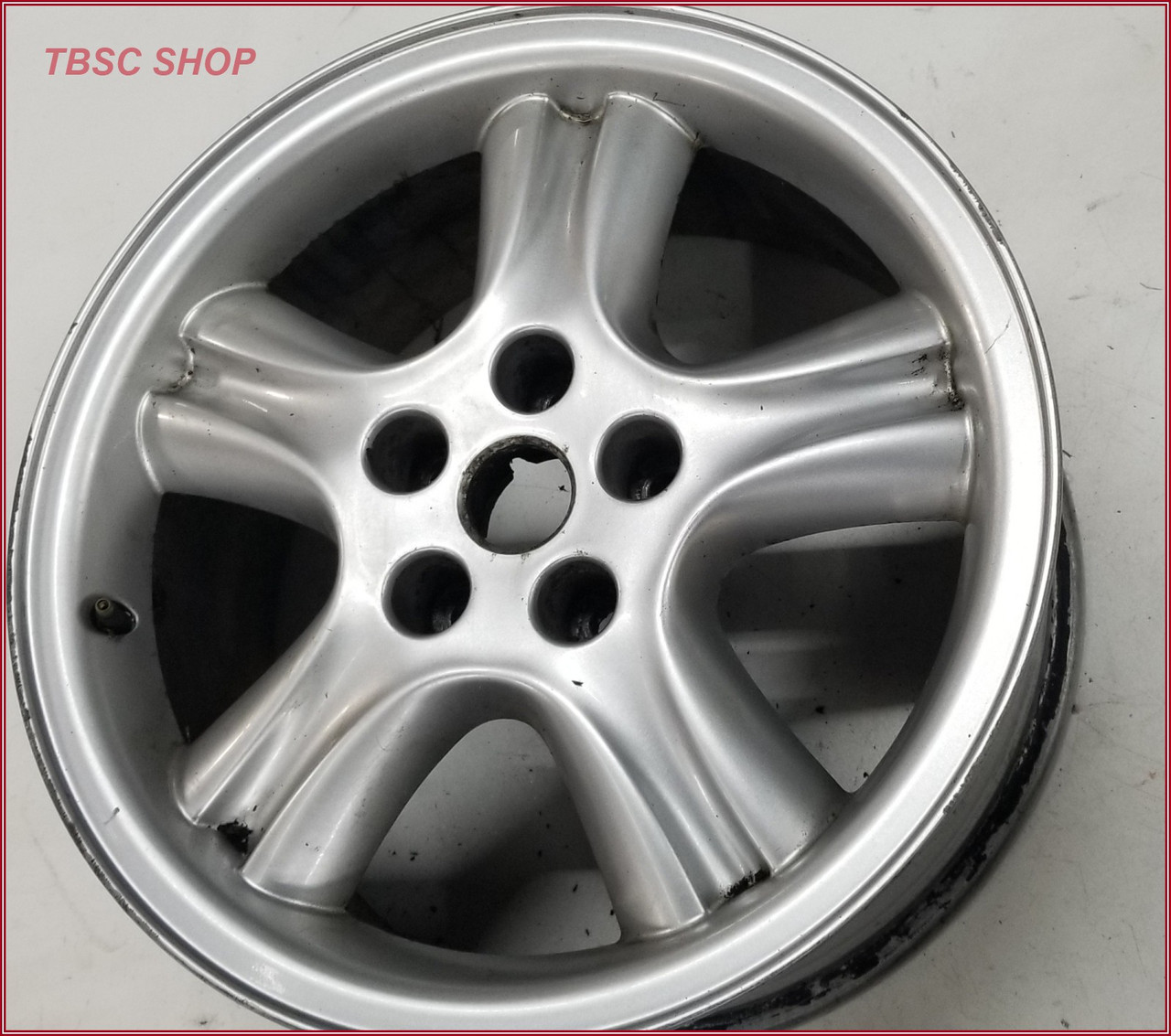 JAGUAR Spare ホイール 18インチ 1998 to 2000 Jaguar XJR 18x8 R18 5 Spoke Alloy Wheel Rim Penta