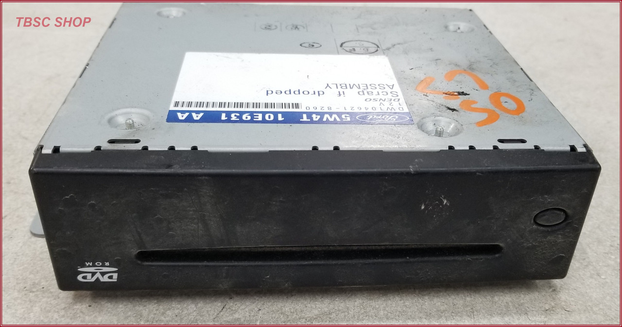 2004 2005 2006 LINCOLN LS NAVIGATION DVD CD GPS DRIVE 6W4T-10E887-AA