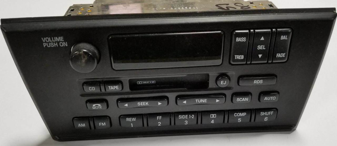 2000 2001 2002 Lincoln LS Alpine Am Fm Radio Tape player Stereo