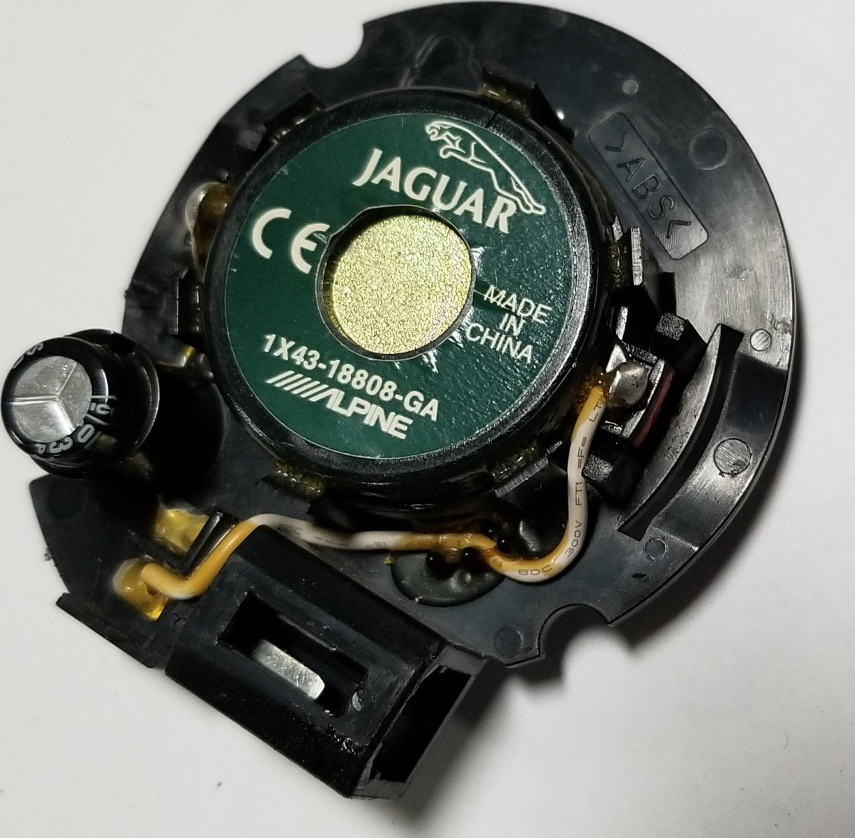2002-2008 JAGUAR X-TYPE X Type LH Alpine OEM Front Door Tweeter