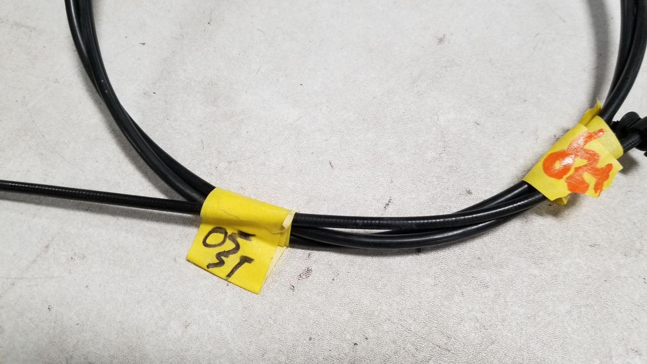 2000 to 2008 JAGUAR STYPE S Type Hood Release Cable Set
