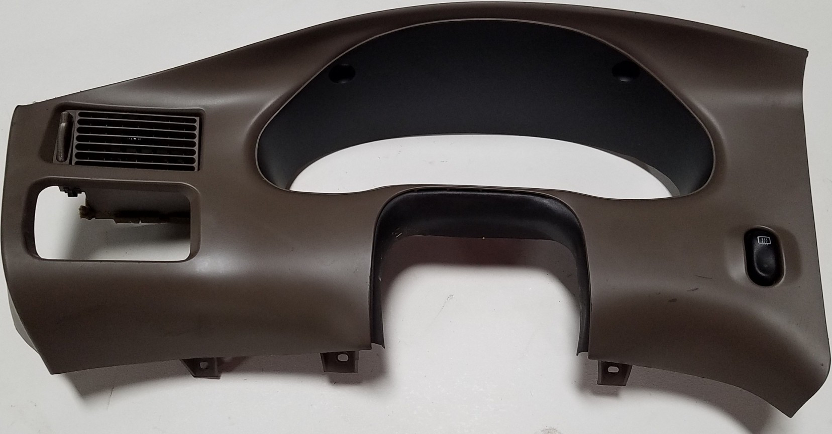 1997 Thunderbird Cougar Instrument Gauge Cluster Panel Bezel Tan Grade