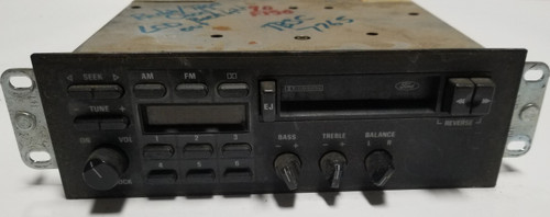 Radio Tape Player Non-Premium Sound 1990 1991 F150 F250 F350 Bronco FOTF-19B132-AA