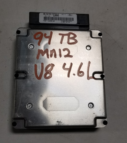1994 Ford Thunderbird 4.6L V8 EEC-V F4WF-12A650-AE Engine Computer ECM E4A4 ECU