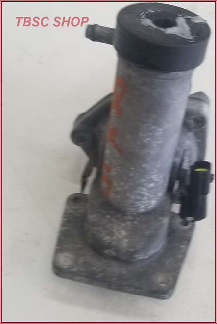 1998 to 2003 Jaguar XJ8 XJR Metal Thermostat Housing with Bleed Cap