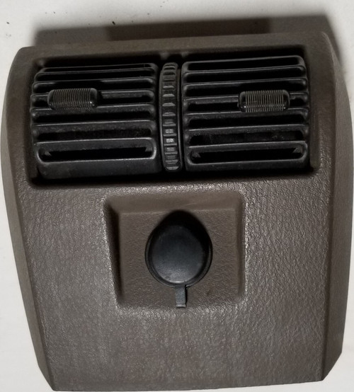 2000 2001 2002 LINCOLN LS Center Console Rear Air Vent Assembly Light Parchment