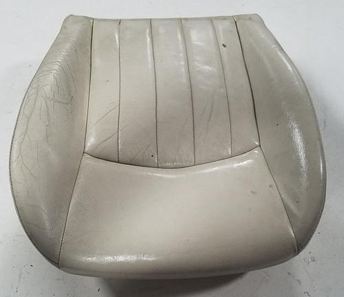 2002 2003 2004 Jaguar X-Type X Type RH Pass Seat Bottom Cream Leather with Heat