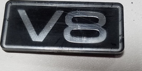 Fender V8 Badge Emblem 1993-1997 Thunderbird Cougar