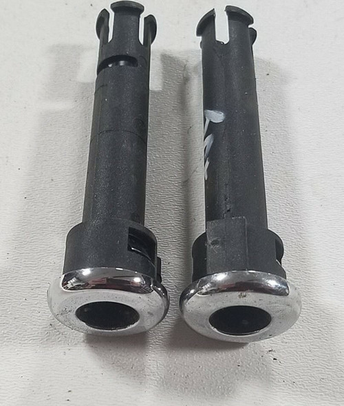 1998 1999 2000 2001 2002 2003 JAGUAR XJ8 VDP Front Headrest Clip Set Chrome