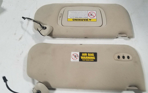 2000 2001 2002 LINCOLN LS Sun Visor Set  Ivory
