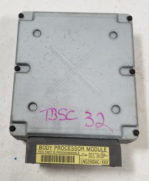 2000 01 02 2003 Jaguar XJ8 XJ8L XJR VDP BODY PROCESSOR MODULE LNG2500AB AC