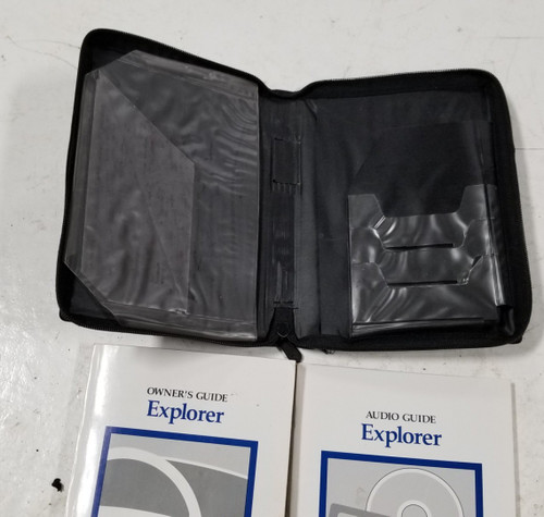 1997 Ford Explorer Owners Manual with Case
