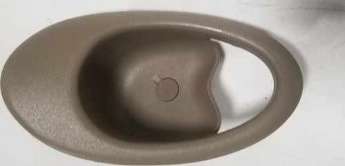 1997 98 99 2000 JAGUAR XK8 XKR CONVERTIBLE Right DOOR HANDLE Cup Insert Tan SDC