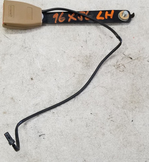 1995 1996 1997 XJR XJ6 VDP XJ12 Left Front Seatbelt Buckle Tan