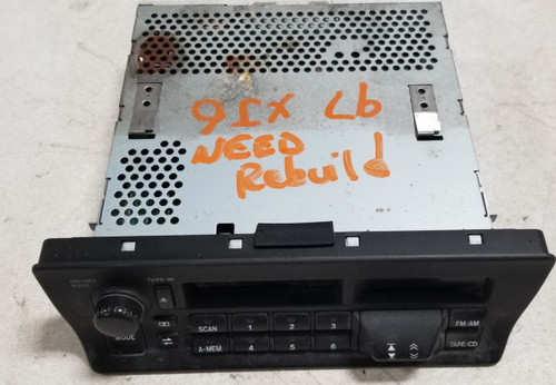 1995 96 1997 JAGUAR XJ6 XJ12 AJ9500A STEREO RADIO AM FM CASSETTE DBC10427 PARTS CORE