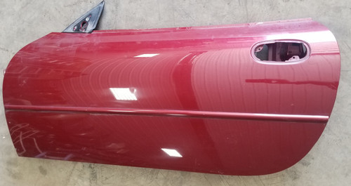1997  to 2003 Jaguar XK8 XKR LH Driver Door Shell Carnival Red Mica