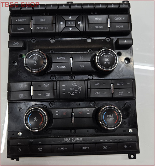 2009 10 11 2012 Ford Flex Radio Seat Heat Climate Control 8A8T-18A802-CF