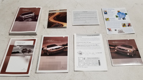 2005 Lincoln LS Owner's Guide Manual with Inserts and Case