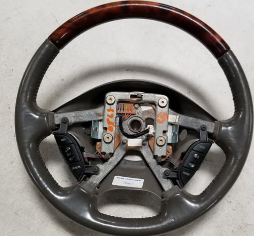 2003 04 05 2006 LINCOLN LS Tan with Wood Steering Wheel Switches 3W4A-3F563-DEW