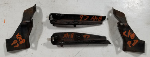 1997 98 99 2000 Jaguar XK8 XKR Front Bumper Bracket Set