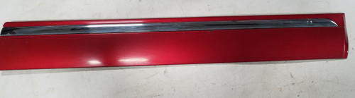 1998 99 00 01 2002 Lincoln Continental Right FRONT DOOR TRIM MOLDING Red OEM