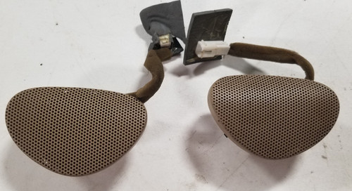 1997 to 2006 Jaguar XK8 XKR Dash Audio Tweeter Speaker Set LJA4140AA Beige