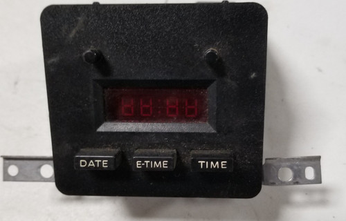 1985 1986 CAPRI MUSTANG CENTER CONSOLE CLOCK TIME DATE DISPLAY E4ZF-15000-A