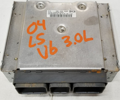 2004 LINCOLN LS 3.0L V6 Engine Computer ECM PCM 4W4A-12A650-BYA BYC0 2004 LINCOLN LS 3.0L V6 Engine Computer ECM PCM 4W4A-12A650-BYA BYC0
