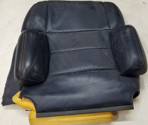 Front Seat Back Skin Passenger Side Blue Leather 1994 1995 1996 1997 Thunderbird SC