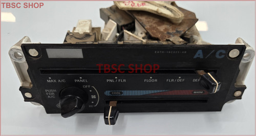 1989 1990 1991 1992 Ford Ranger Manual Climate Control Assembly WITH AC