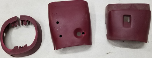 1989 1990 1991 1992 1993 Thunderbird Cougar Steering Column Finishing Panels Red