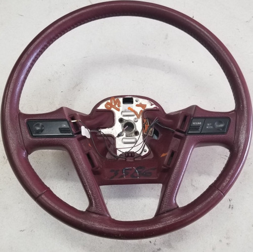 1992 1993 Thunderbird Steering Wheel LX Red