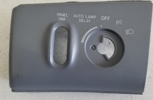 1997 1998 Lincoln Mark VIII Headlight Switch Cover Light Graphite Z2 D2