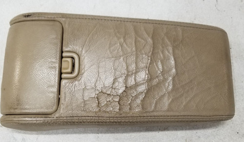 1993 1994 JAGUAR XJ6 XJ12 Center Console Arm Rest Tan AEE