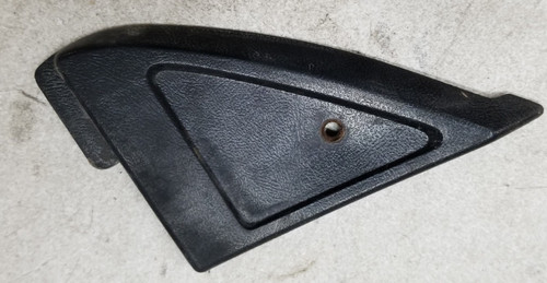 1987 1988 Ford Thunderbird Mercury Cougar Side View Mirror Interior Trim Black RH