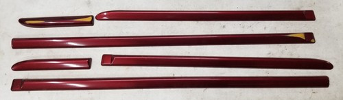 1995 1996 1997 XJ6 XJ12 XJR Exterior Door Molding Set Red CFS