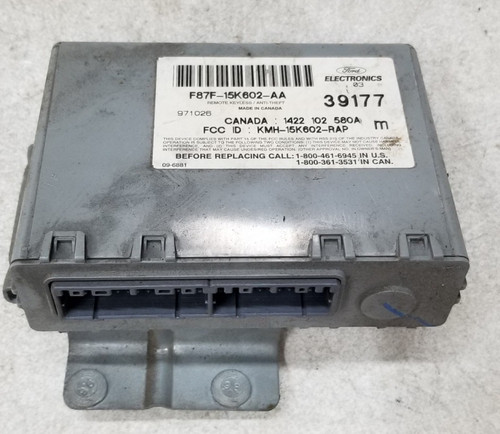 1998 99 2000 F-150 Escort Expedition Anti-Theft Keyless Entry Module F87F-15K602-AA OEM