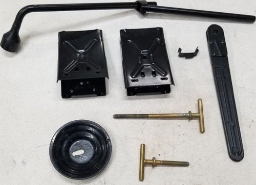 1993 1994 JAGUAR XJ6 Spare Jack Wheel Chock Set OEM