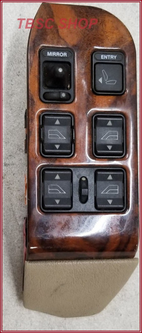 1993 1994 JAGUAR XJ6 XJR XJ12 VDP MASTER WINDOW SWITCH LEFT OEM