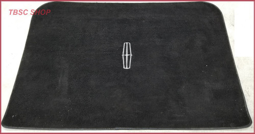 1995 1996 1997 Lincoln Town Car Trunk Carpet Mat with Emblem Black