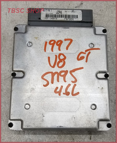 1997 Ford Mustang EEC-V Engine Computer F6ZF-12A650-GE JZP4 4.6L V8